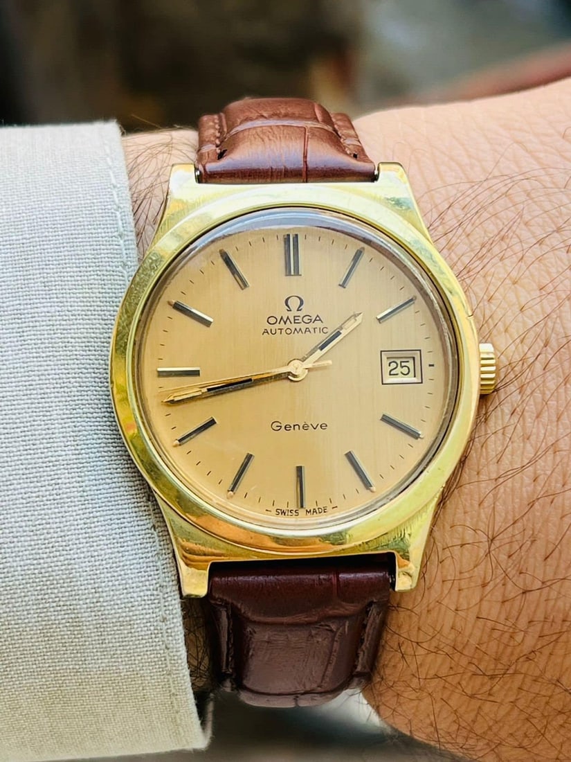 Vintage Omega Geneve, Automatic English made Dennison Stainless case - 7