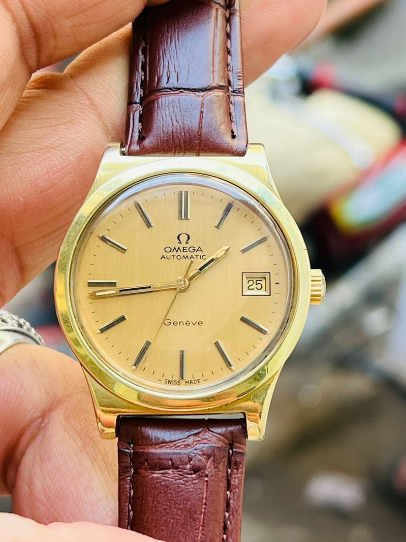 Vintage Omega Geneve, Automatic English made Dennison Stainless case - 8