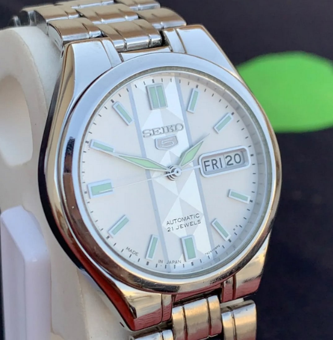 Vintage Seiko 21 Jewals Automatic 7S26-03E0 With Day / Date - 4