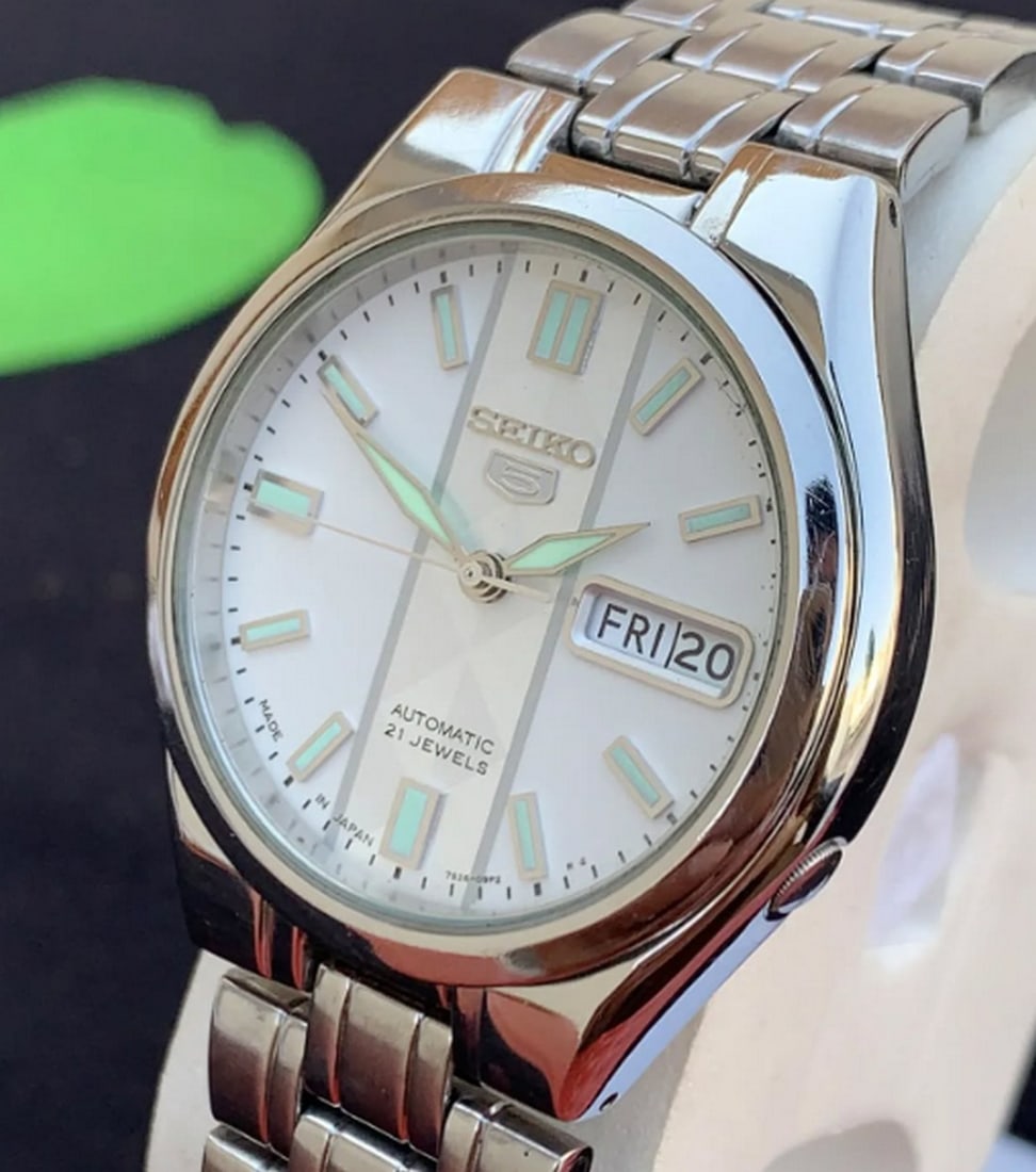Vintage Seiko 21 Jewals Automatic 7S26-03E0 With Day / Date - 6