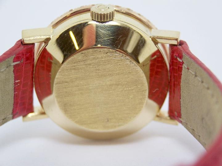 Solid 18k OMEGA De VILLE Automatic Ladies Watch w/Diamonds CAl 663* EXLNT* SERVICED - 4