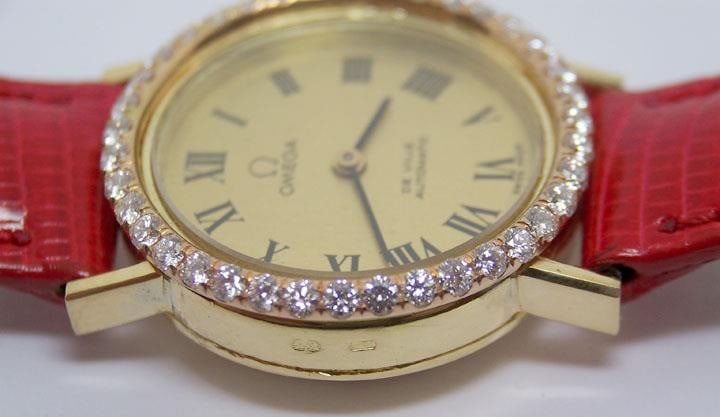 Solid 18k OMEGA De VILLE Automatic Ladies Watch w/Diamonds CAl 663* EXLNT* SERVICED - 7