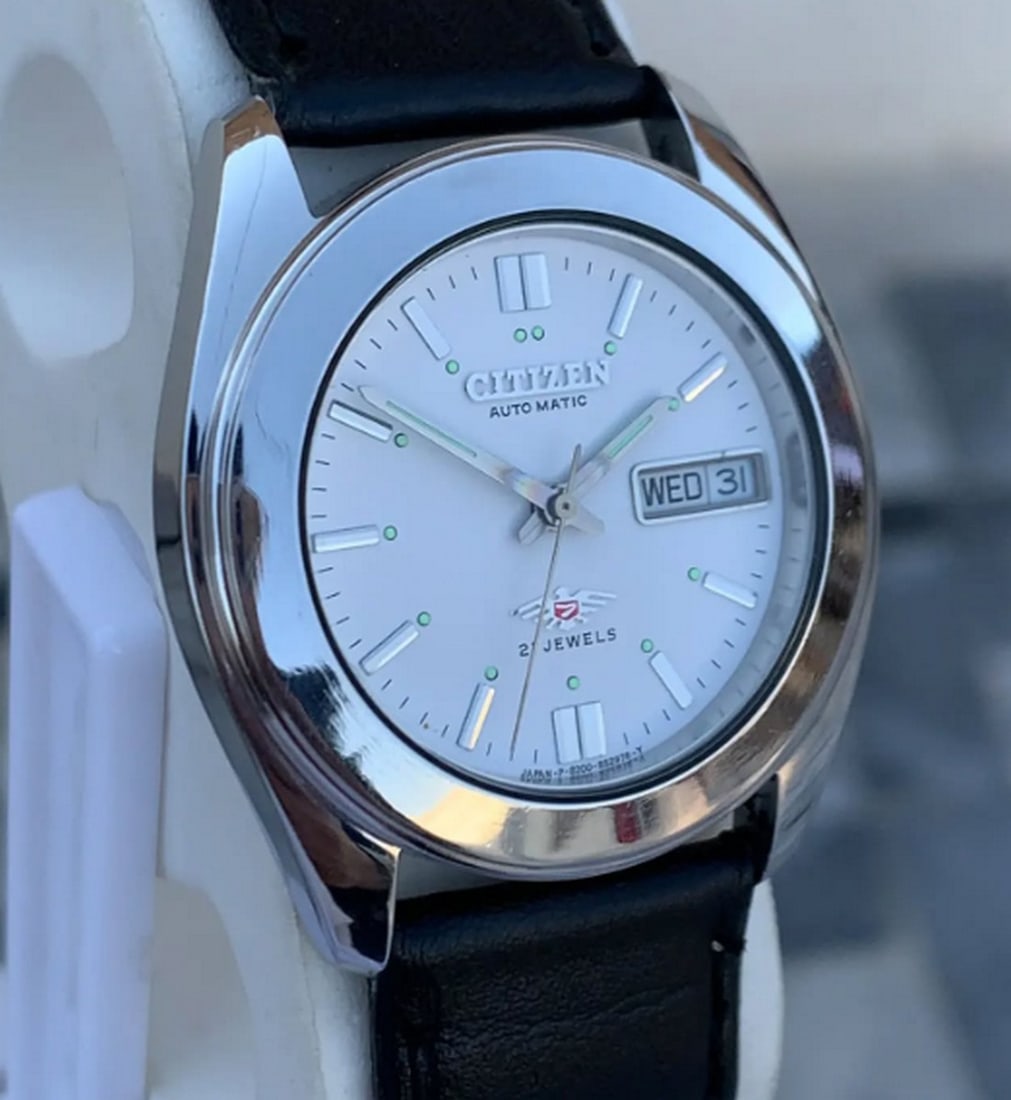 Vintage Citizen 21 Jewals Automatic Watch GN-4-S With Day / Date - 3