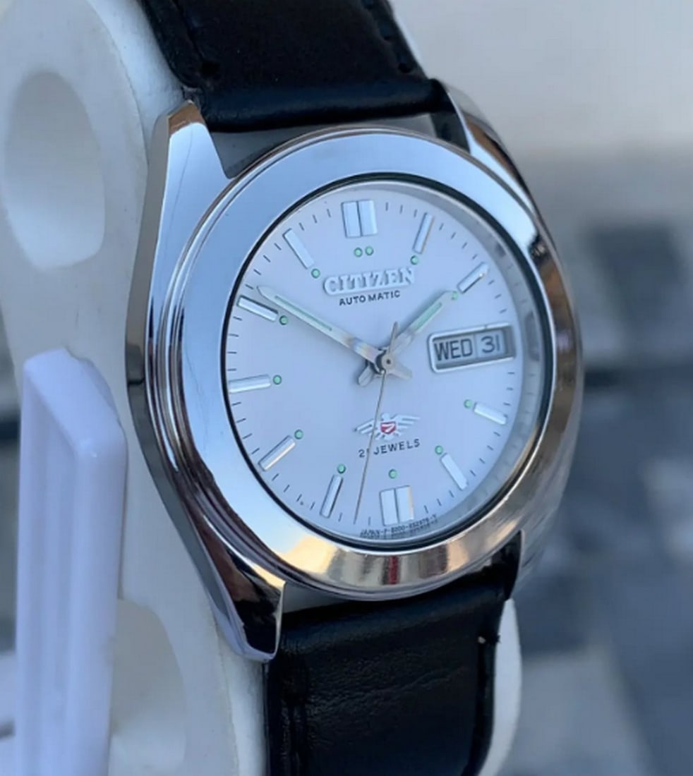 Vintage Citizen 21 Jewals Automatic Watch GN-4-S With Day / Date - 4