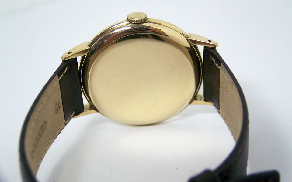 Solid Mens 14k LONGINES Winding Watch c.1947 Cal.23M Ref 5723* EXLNT Condition - 6