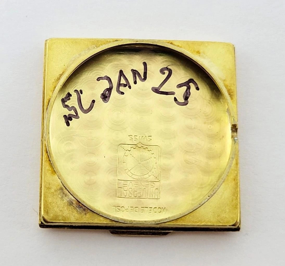 Vintage 18k UNIVERSAL GENEVE Mens 17 Jewels Winding Watch 109260 Cal 264* EXLNT - 10