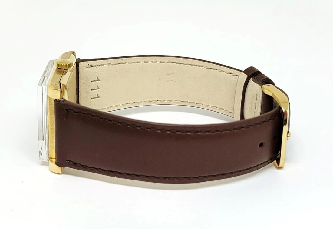 Vintage 18k UNIVERSAL GENEVE Mens 17 Jewels Winding Watch 109260 Cal 264* EXLNT - 4