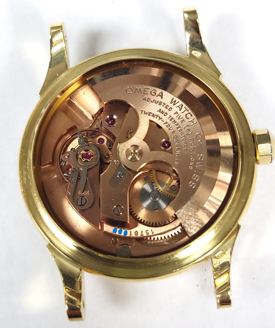 18k OMEGA CONSTELLATION Automatic Watch 1960s Cal 504* PAI PAN 18k Dial* EXLNT - 10