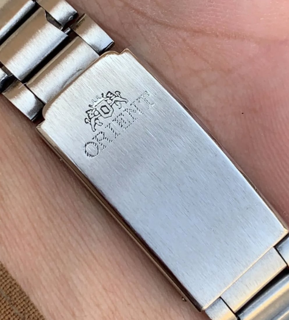 Vintage ORIENT 21 Jewals Automatic EM4T-A0 CA With Day / Date - 8