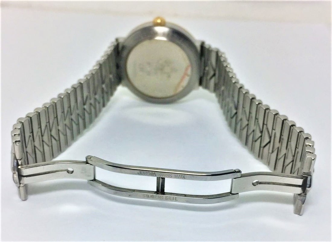 New Men's 18k & S/Steel JUVENIA Automatic Watch Ref 9631 - 5