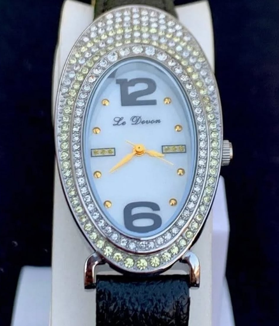 Le Devon Swiss Ladies Watch 3ATM DV5508WP (1 of 7)
