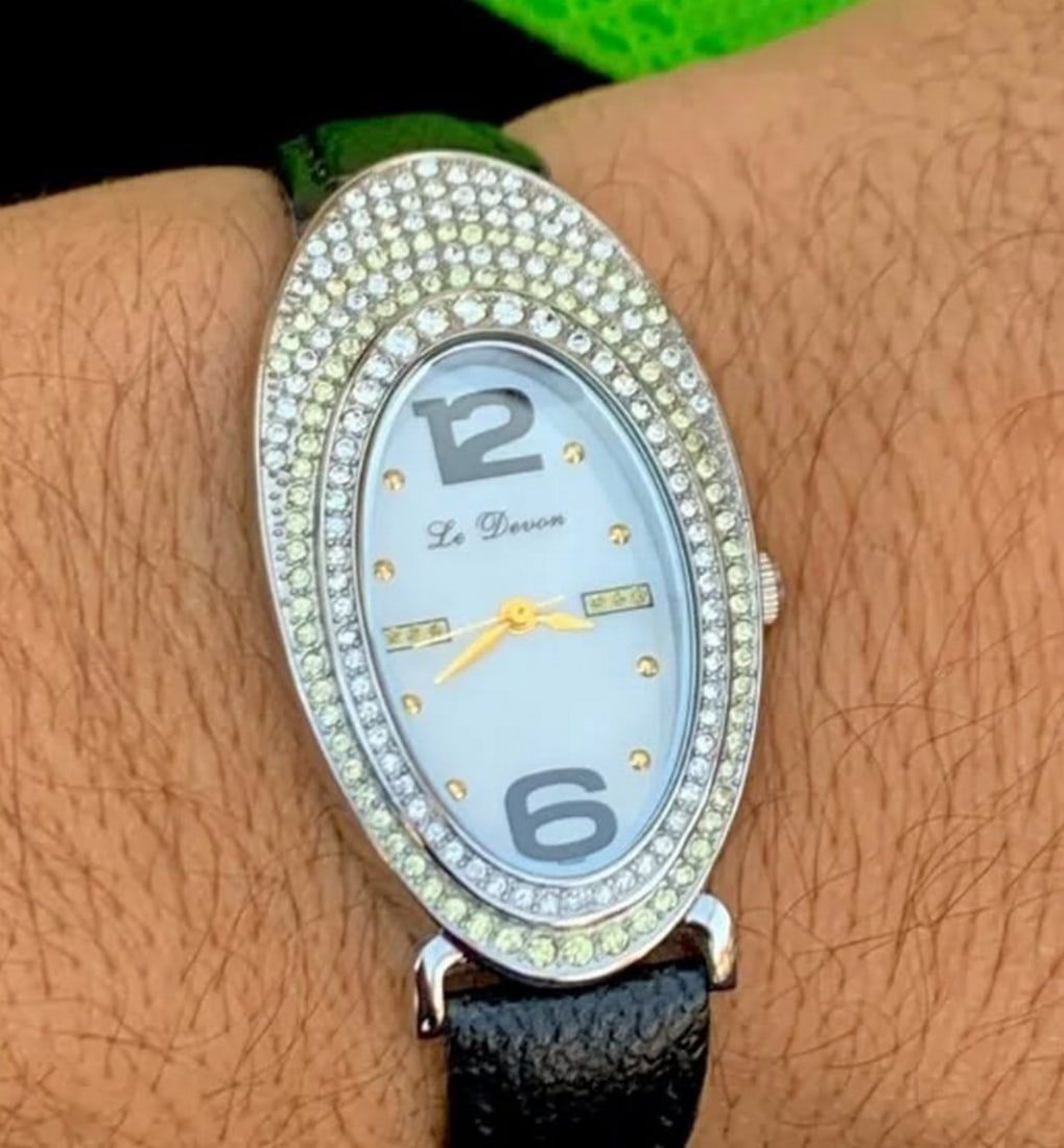 Le Devon Swiss Ladies Watch 3ATM DV5508WP - 5