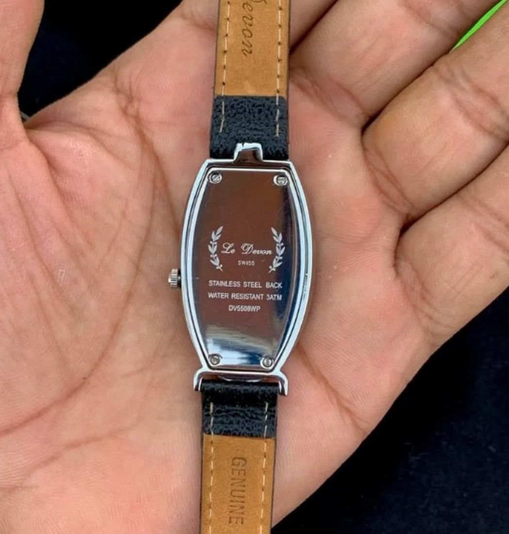 Le Devon Swiss Ladies Watch 3ATM DV5508WP - 7