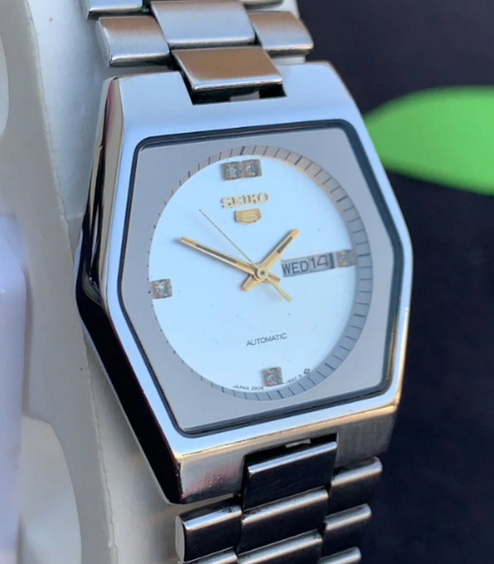 Vintage Seiko Automatic 2906-0760 With Day / Date - 2