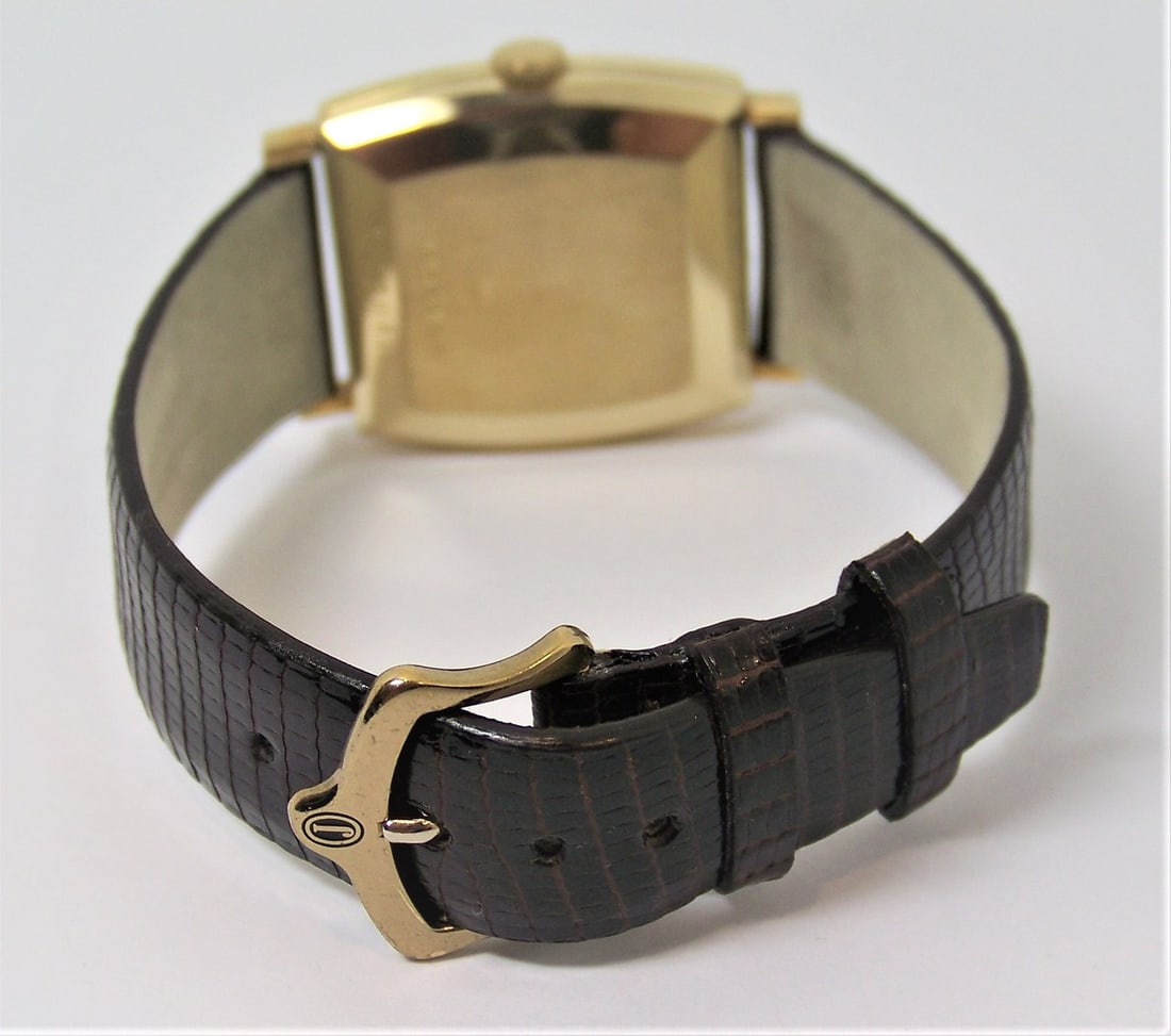 Solid 18K Gold Unisex JUVENIA MACHO 25J AUTOMATIC Watch Ref 11681* EXLNT - 5