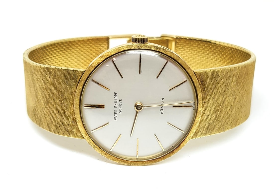 Vintage 18k Yellow Gold PATEK PHILIPPE Calatrava Winding Watch 3426.3* RARE - 2