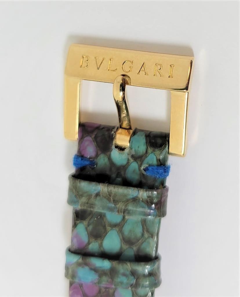 Solid 18k Yellow Gold BULGARI Ladies Quartz Watch AT26 GL* EXLNT - 8