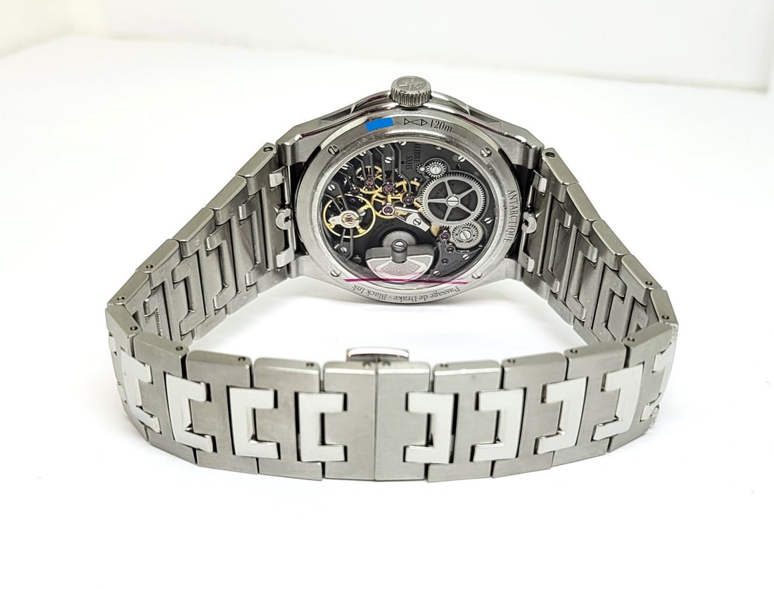 Mens Czapek & Cie Antarctique Passage de Drake 40.5MM Black Dial SXH5* EXLNT - 4