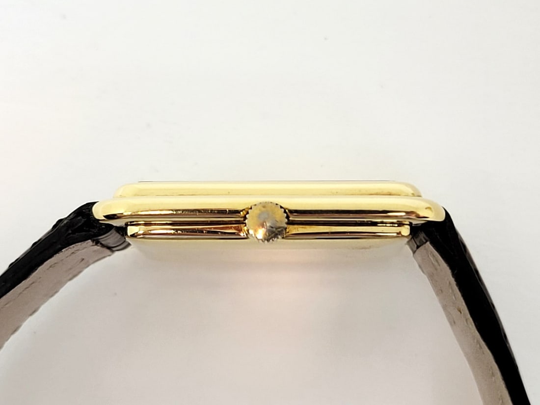 Vintage Solid 18k Yellow Gold Unisex CORUM 27218 Winding Watch* EXLNT - 6
