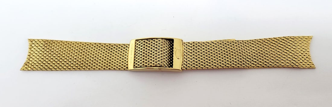 SOLID 18k GOLD PATEK PHILIPPE Watch Bracelet 18 mm for Round Case 50.2 grams - 4