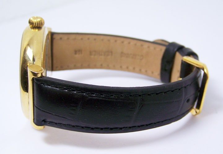 Sterling Silver 18k Gold Plated HERDOMAS Automatic Watch 3402 EXLNT SERVICED - 4