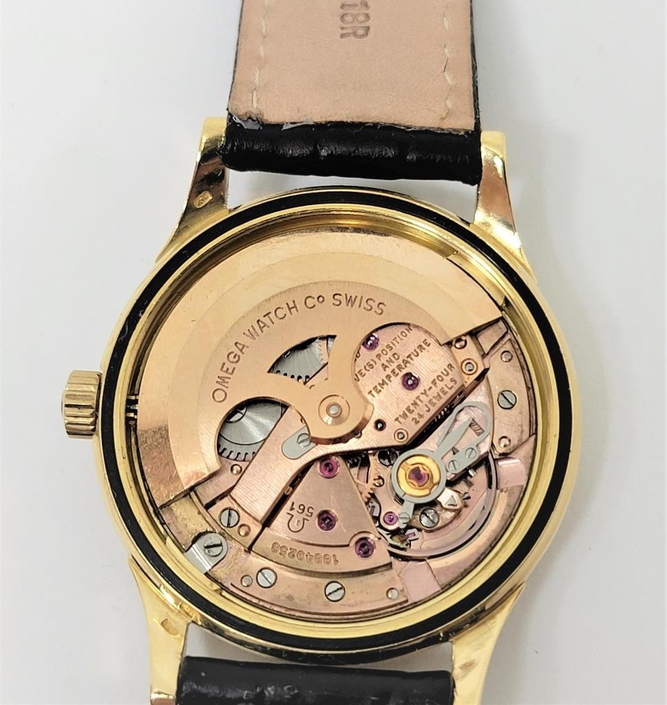 Vintage 18k OMEGA CONSTELLATION Automatic Watch 14393/4 SC c.1962 Cal.561* EXLNT - 8
