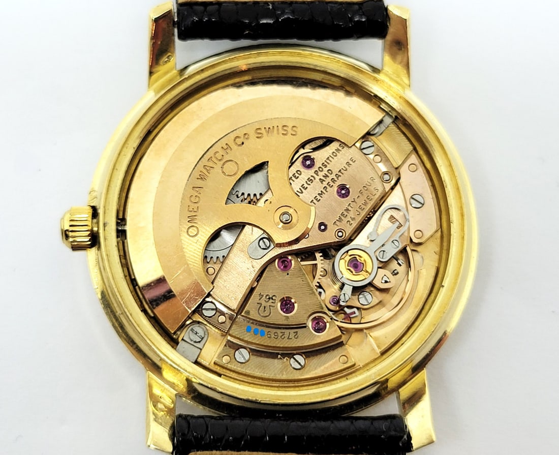 Vintage 18k OMEGA CONSTELLATION Automatic Watch 1960s Cal 564* 168.010/11* EXLNT - 11