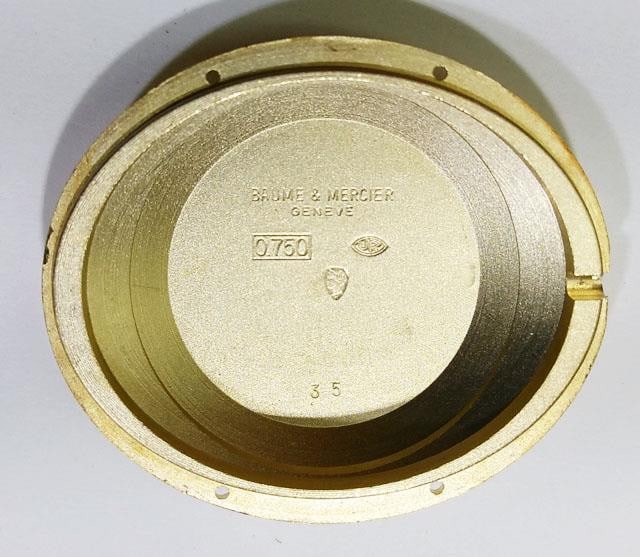 Solid & Heavy 18k BAUME & MERCIER Ladies Watch 37063 w/ 1ct Diamonds FVS1* EXLNT - 12