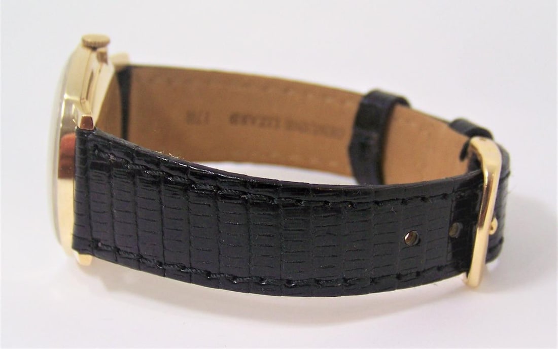 Vintage 14k JAEGER-LeCOULTRE Winding Watch* 1960s Cal 818/2* EXLNT SERVICED - 5