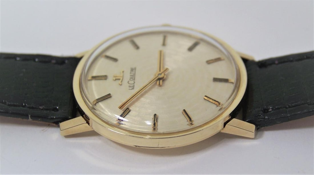 Vintage 14k JAEGER-LeCOULTRE Winding Watch* 1960s Cal 818/2* EXLNT SERVICED - 8