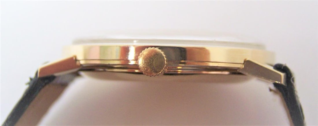 Vintage 14k JAEGER-LeCOULTRE Winding Watch* 1960s Cal 818/2* EXLNT SERVICED - 9