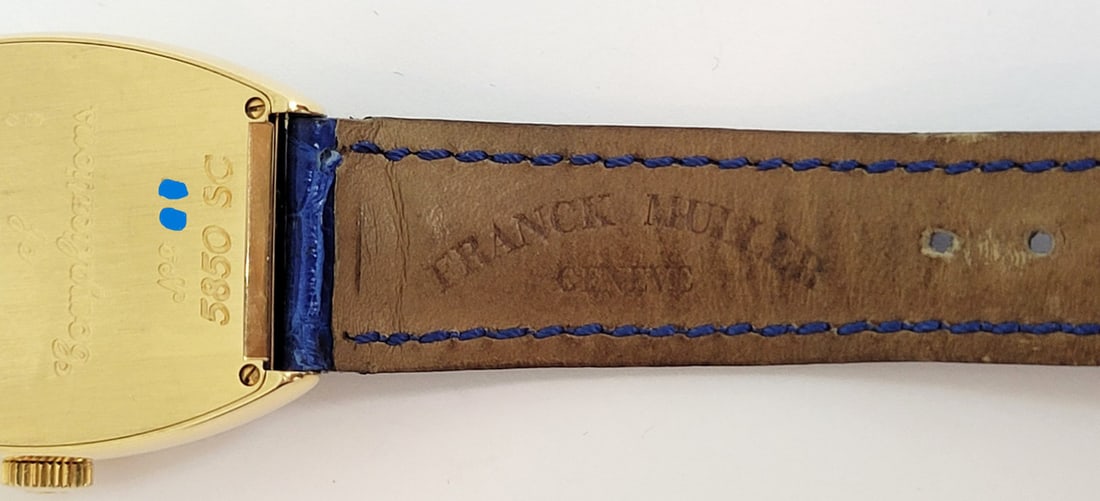 Solid 18k Rose Men's FRANCK MULLER Automatic Watch Ref 5850* EXLNT* RARE DIAL - 10