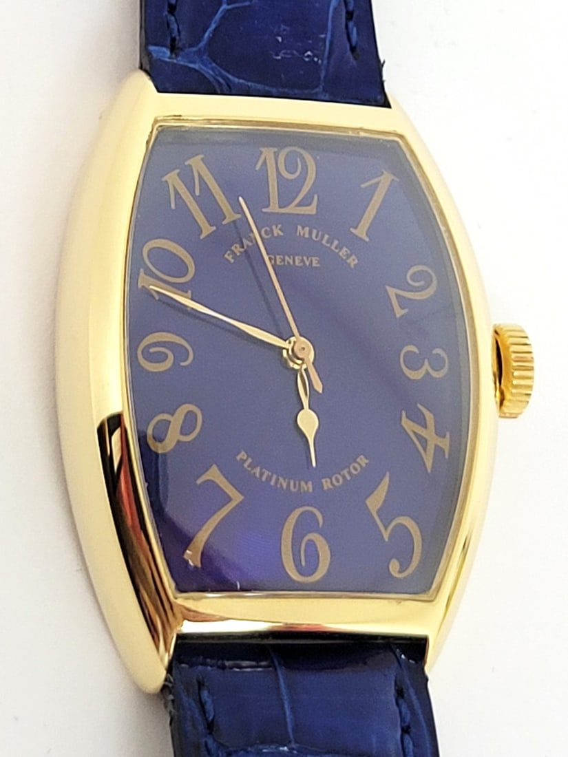 Solid 18k Rose Men's FRANCK MULLER Automatic Watch Ref 5850* EXLNT* RARE DIAL: Solid 18k Rose Men's FRANCK MULLER Automatic Watch Ref 5850* EXLNT* RARE DIAL This Men's FRANCK MULLER watch is Swiss made. Great present for yourself or someone you love! * Solid 18k rose gold case &