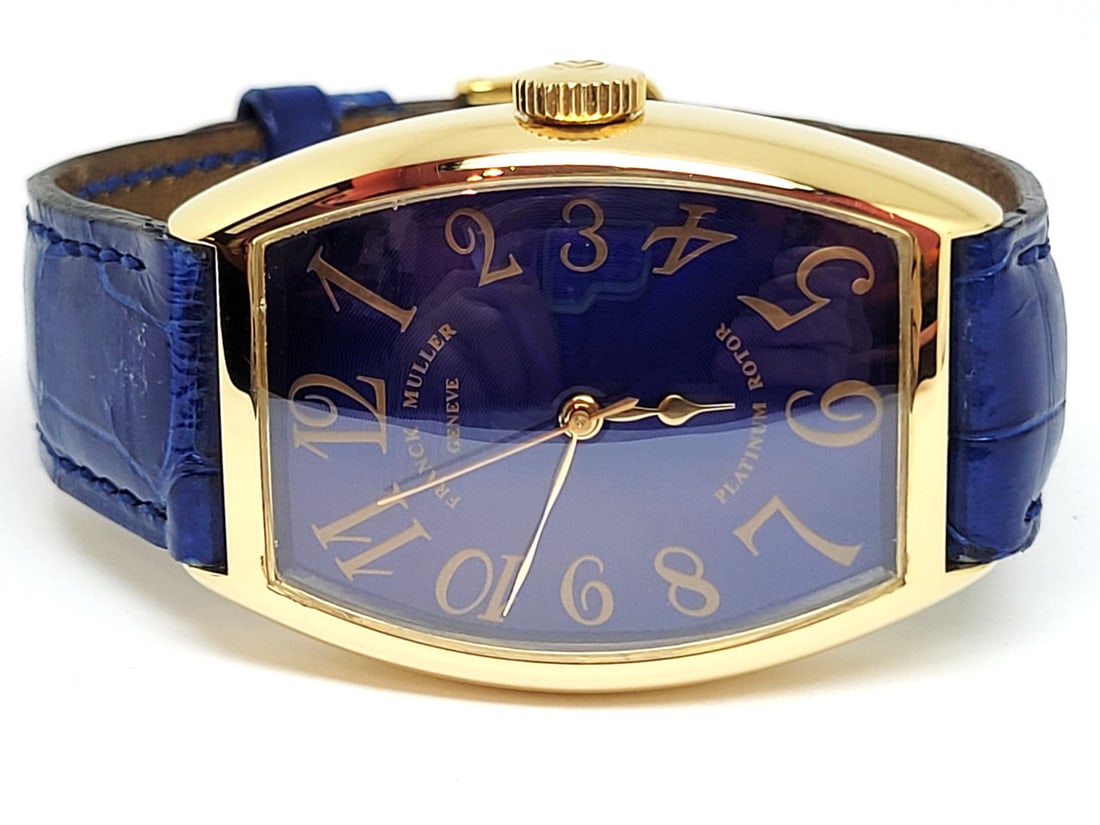 Solid 18k Rose Men's FRANCK MULLER Automatic Watch Ref 5850* EXLNT* RARE DIAL - 2