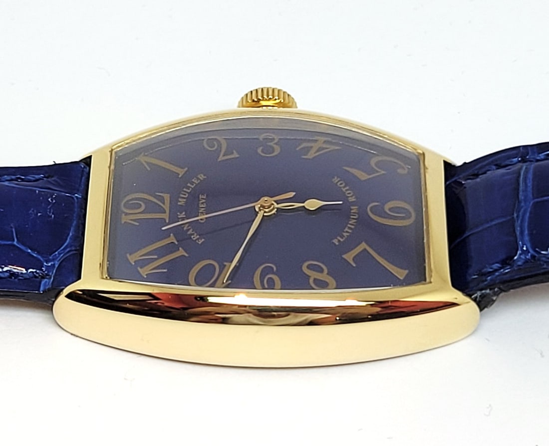 Solid 18k Rose Men's FRANCK MULLER Automatic Watch Ref 5850* EXLNT* RARE DIAL - 7