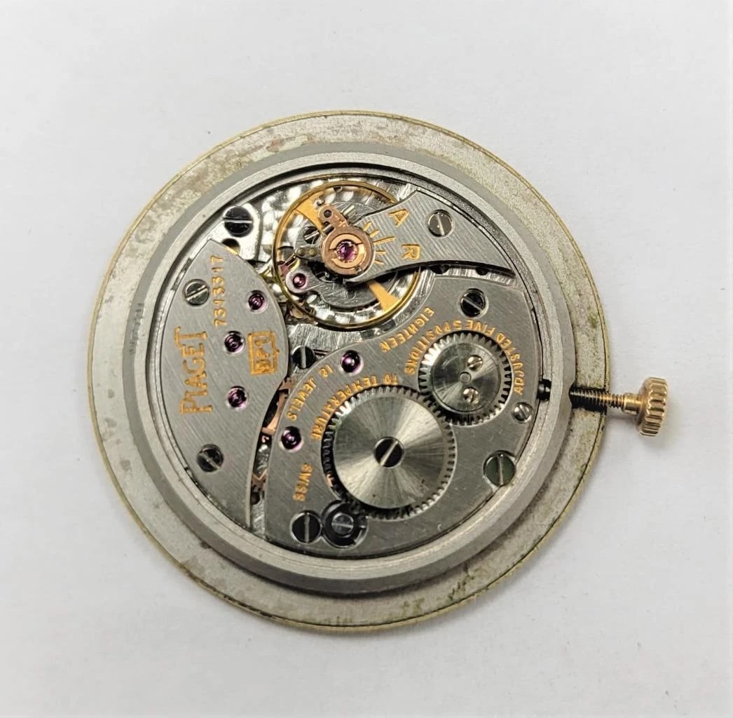 Unisex PIAGET ALTIPLANO 18k Yellow Gold Winding Watch Mesh Bracelet Ref 900319 - 11