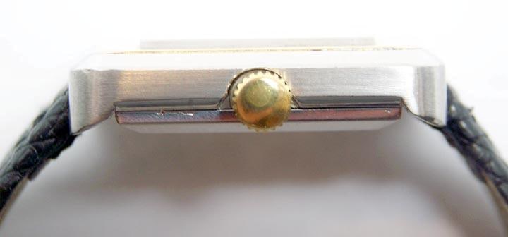 Ladies S/Steel & 14k OMEGA De VILLE Winding Watch 1970s Cal 625* SERVICED* EXLNT - 9