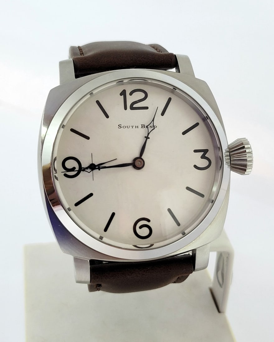 Vintage Mens S/Steel SOUTH BEND High Grade Winding Watch Cal 429 Re-Cased* EXLNT - 2