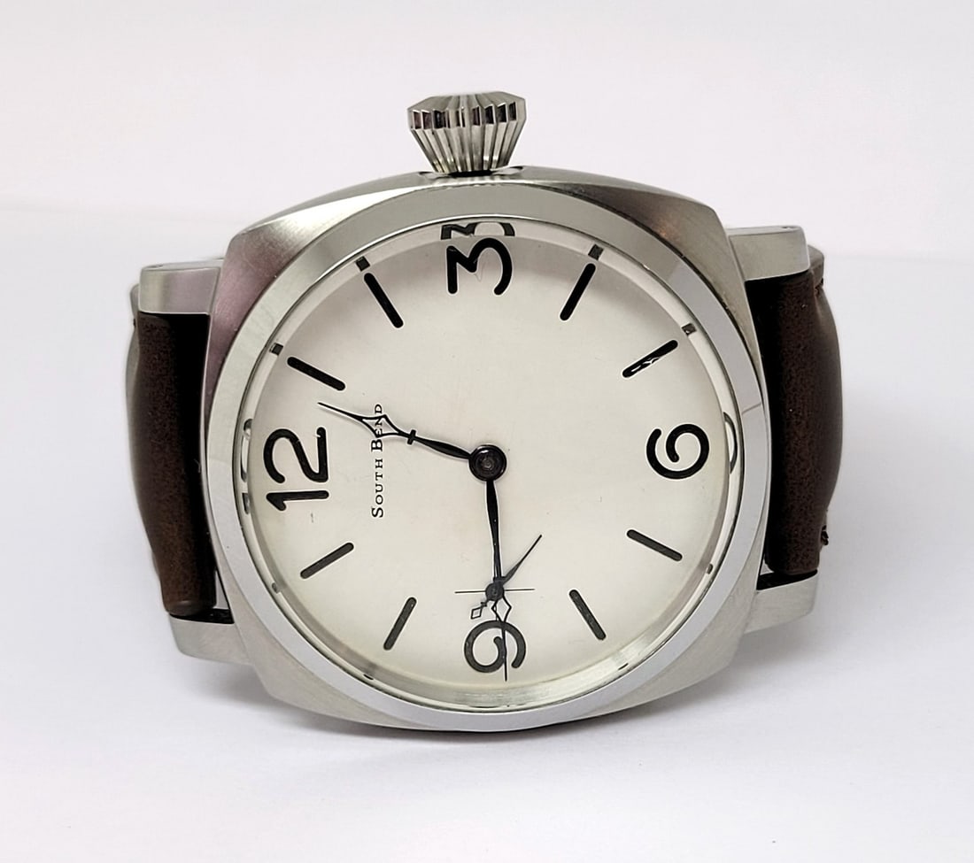 Vintage Mens S/Steel SOUTH BEND High Grade Winding Watch Cal 429 Re-Cased* EXLNT - 3