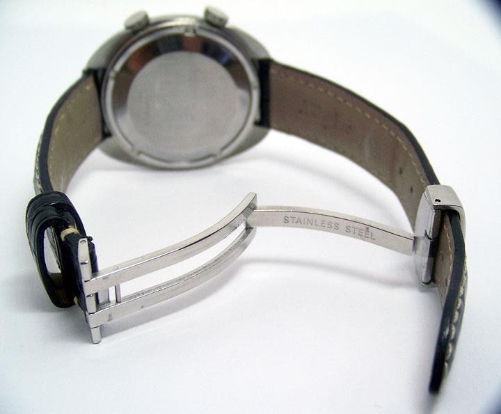 S/Steel JAEGER LeCOULTRE MEMOVOX Alarm Automatic Watch E861 Cal.K825* SERVICED - 10