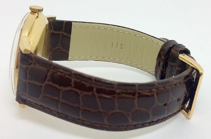 Solid 18k TISSOT VISODATATE Automatic Watch c.1960s* EXLNT* SERVICED - 2