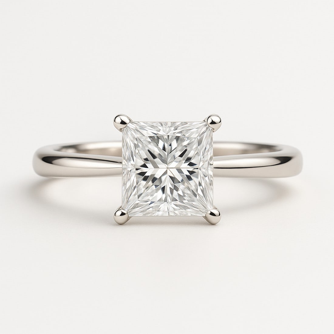 Lab-grown diamond 6.00 CT Oval Solitaire Diamond Ring: Title: lab-grown diamond 6.00 CT Oval Solitaire Diamond Ring Description: 6 CT Oval Solitaire lab-grown diamond Diamond, E–F Color, VVS1–VS1 Clarity. Classic four-prong setting in