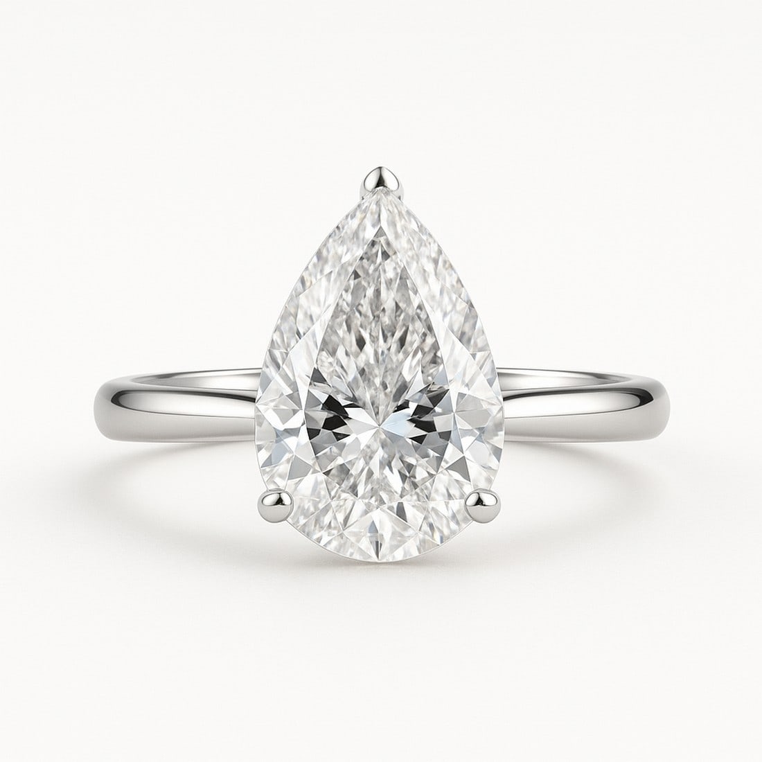 Lab-grown diamond 6.00 CT Marquise Rose-Gold Floral Ring - 2