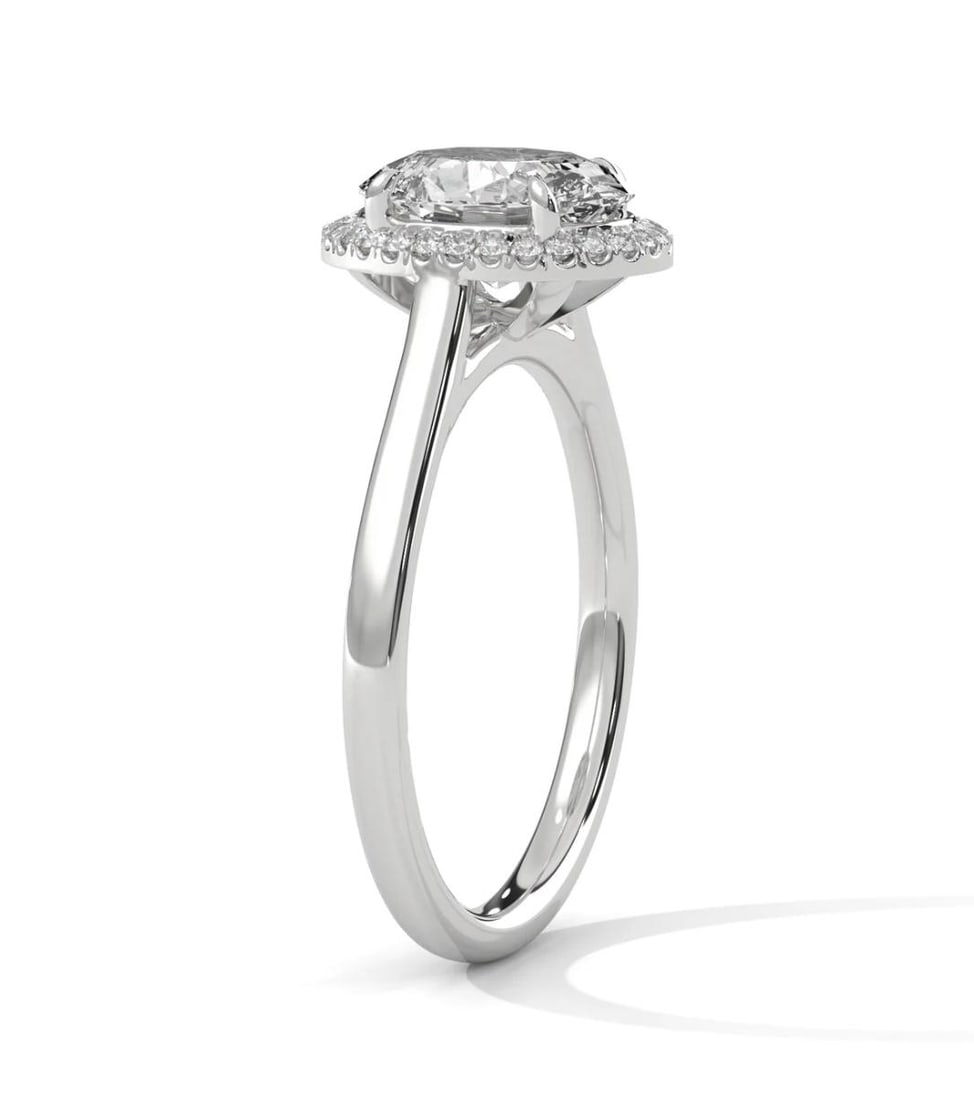 Lab-grown diamond 7.00 CT Marquise Diamond Ring - 2