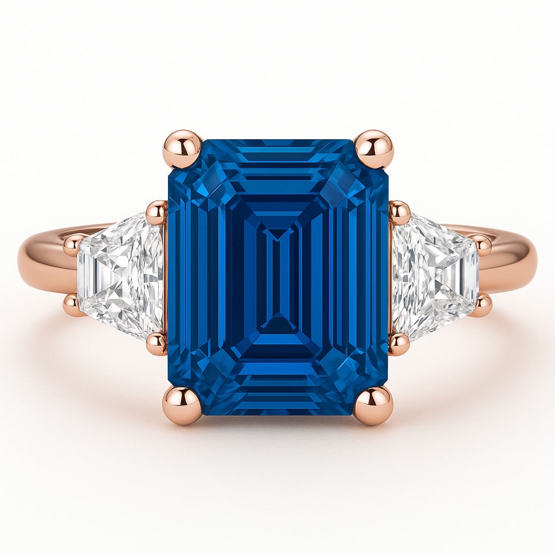 Lab-grown diamond 7.00 CT Oval-Cut Diamond Halo Engagement Ring in 14K Rose Gold: Title: lab-grown diamond 7.00 CT Oval-Cut Diamond Halo Engagement Ring in 14K Rose Gold Description: This unique lab-grown diamond diamond ring showcases a 7.00 carat oval-cut center stone in a halo