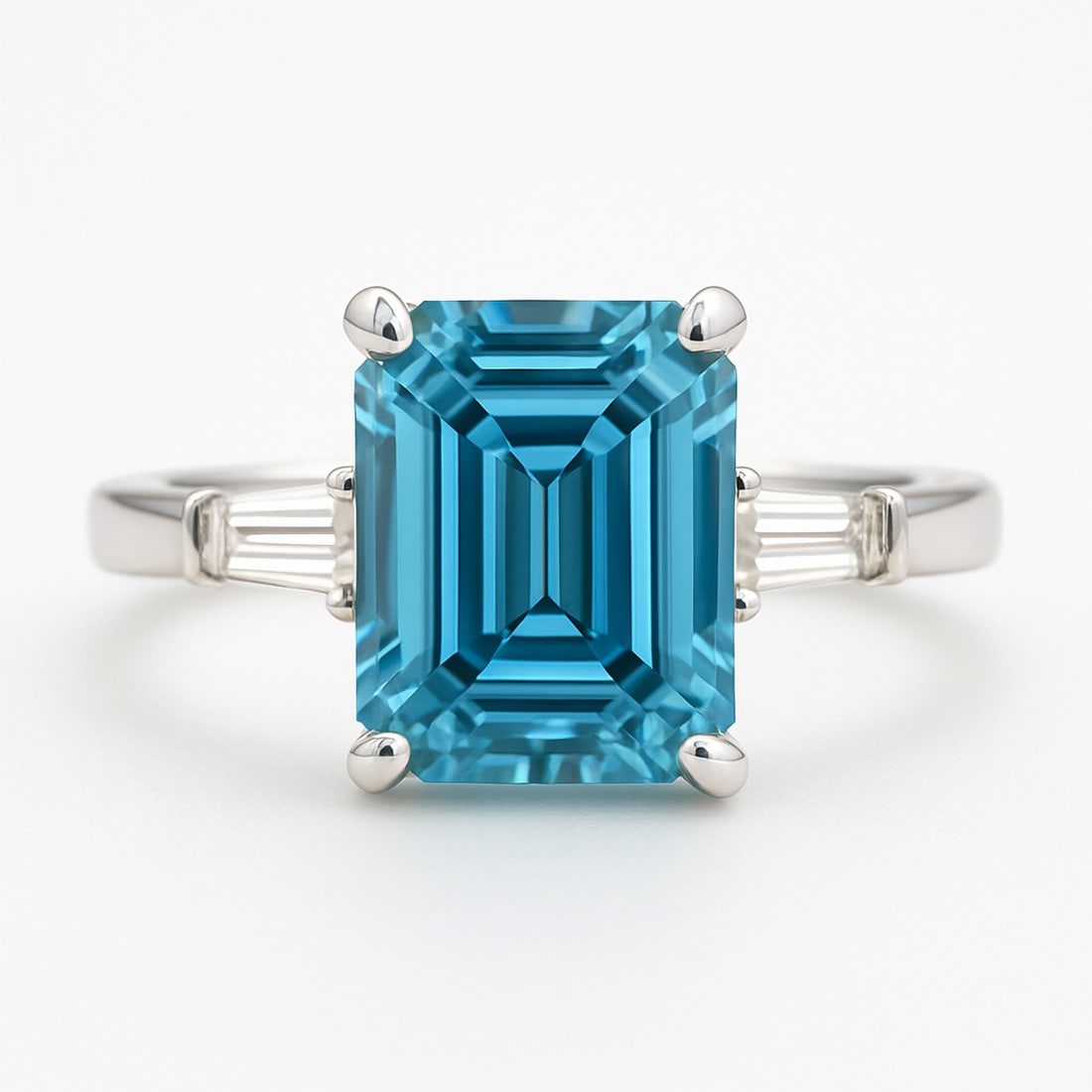 Lab-grown diamond 6.00 CT Pear-Shaped Diamond Double Halo Ring in 14K White Gold: Title: lab-grown diamond 6.00 CT Pear-Shaped Diamond Double Halo Ring in 14K White Gold Description: This unique lab-grown diamond diamond ring showcases a 6.00 carat pear-shaped center stone in a