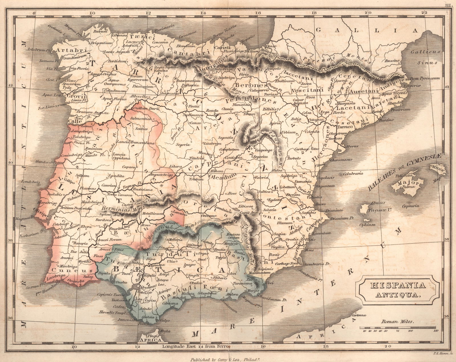 Graecia Extra Peloponnesum.: Title: Graecia Extra Peloponnesum. Publication Date: c1830 Author: YEAGER, J. Publisher: CAREY & LEA Publishing Info: Light offsetting and browning. Reserve: $45.00 Shipping: Domestic: Flat-rate of $