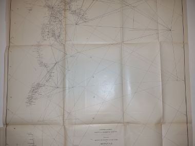 Sketch Showing the Progress of the Survey in Section No.X (Middle Sheet) from Pt. Sal to Tomales Bay - 2