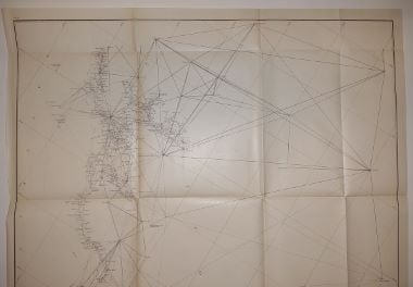 Sketch Showing the Progress of the Survey in Section No.X (Middle Sheet) from Pt. Sal to Tomales Bay - 3
