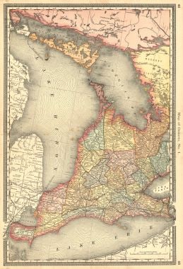 Map of Ontario, No. 1. (1 of 1)
